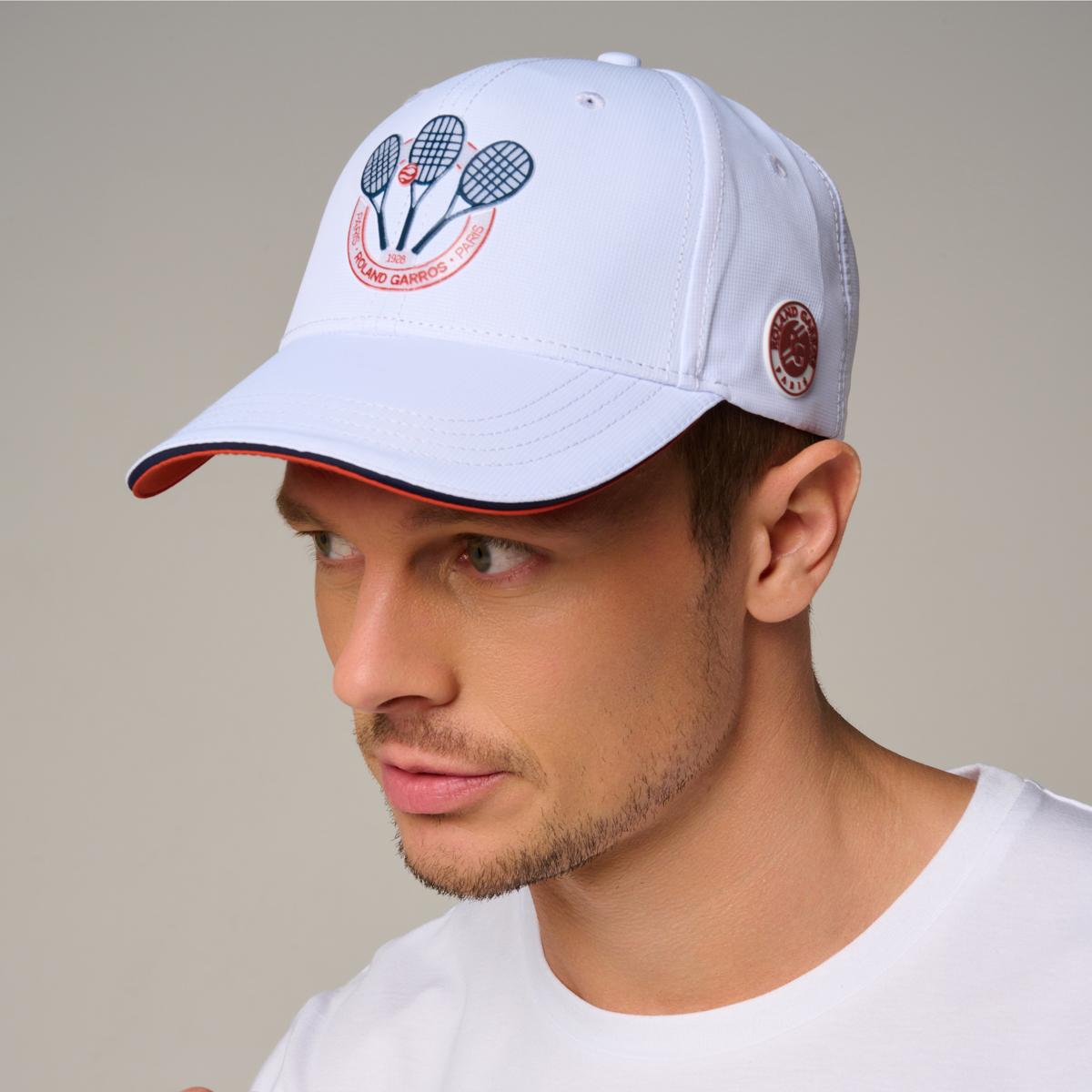 Roland-Garros Unisex ADN Cap - White - ROLAND-GARROS