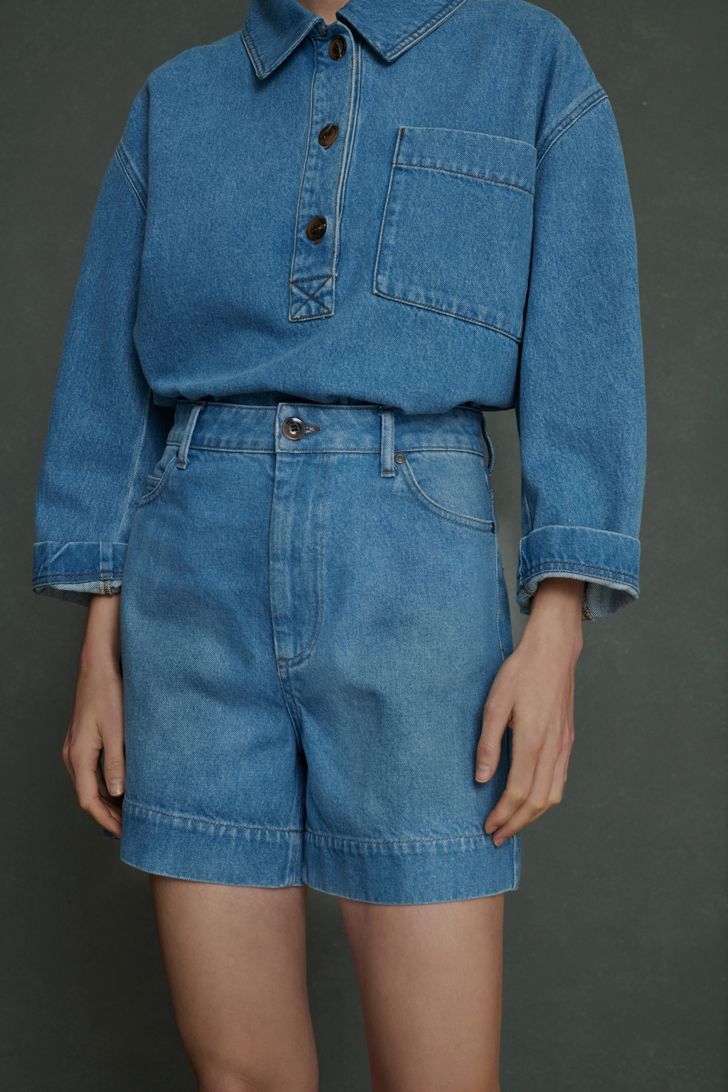 AKI BLUE SHORTS