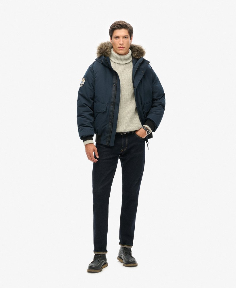 Everest Faux Fur Bomber Jacket