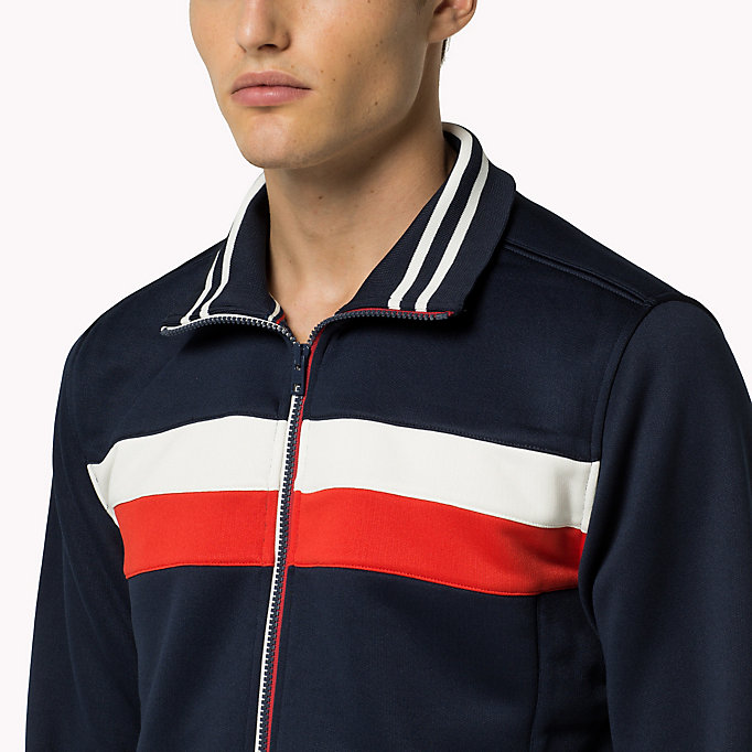 Tommy Hilfiger Retro Stripe Zipthrough