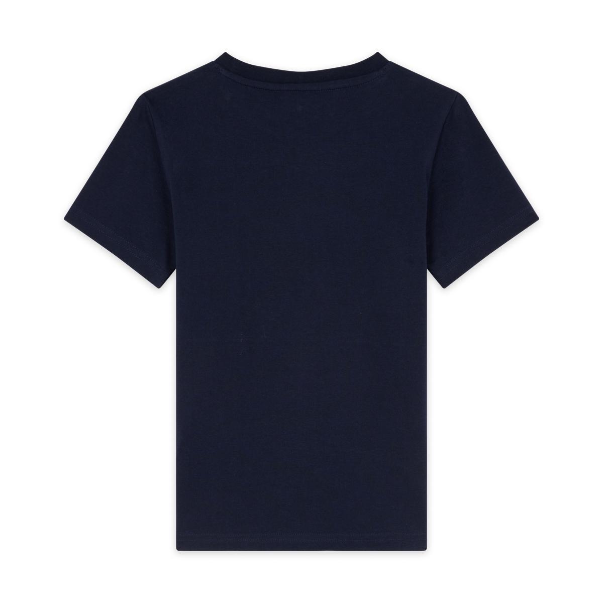 Roland Garros Yellow Ball Boy T-shirt - Navy - ROLAND-GARROS