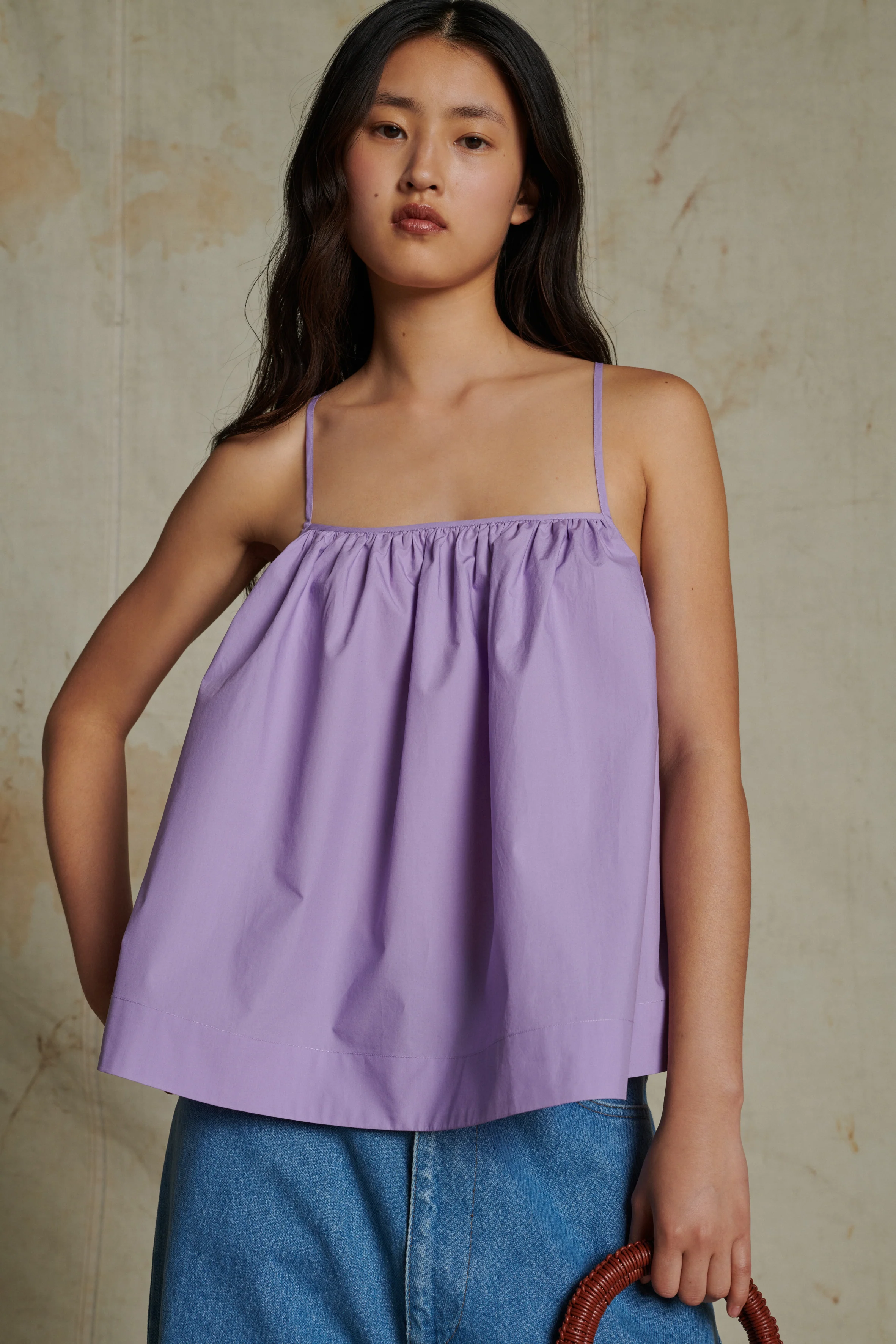 ARLES PURPLE TOP