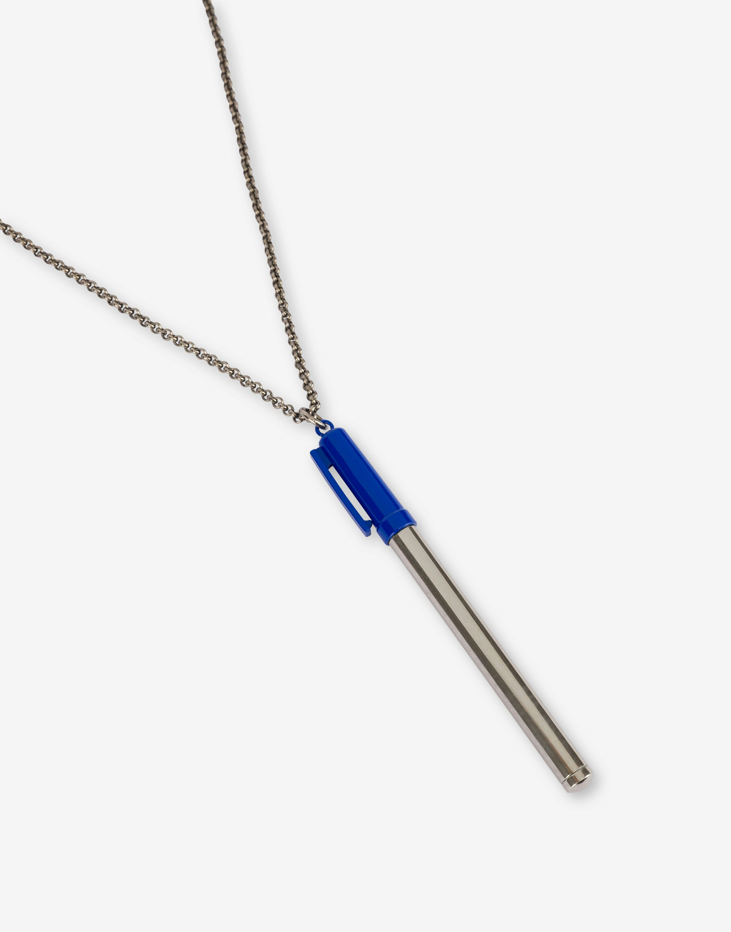 Blue Pen necklace