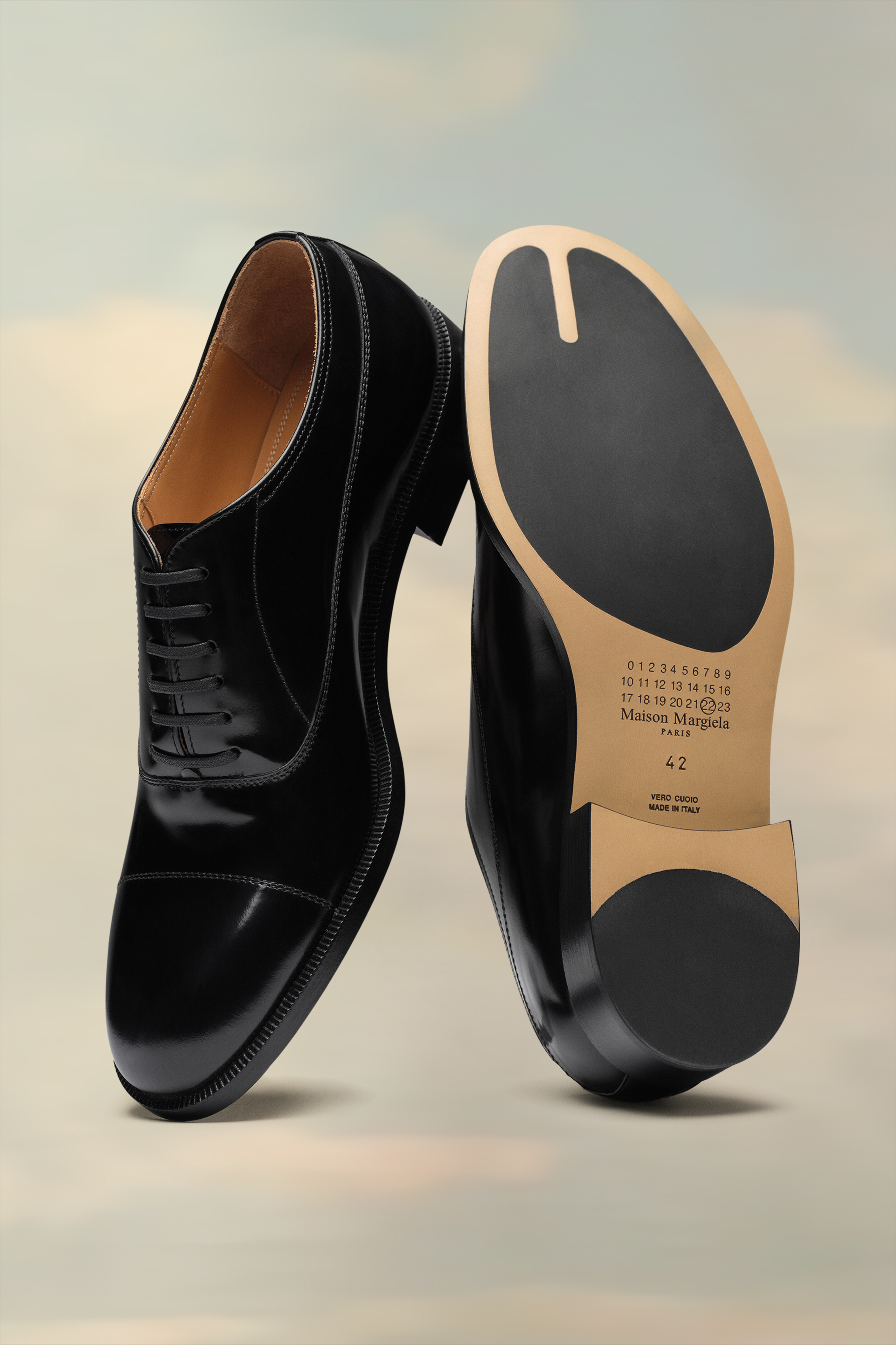 Waxed Leather Shoes