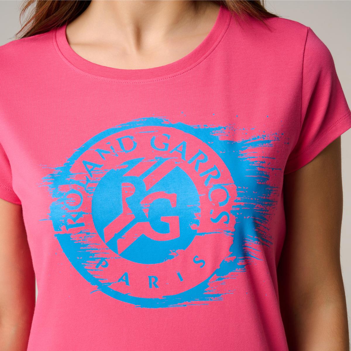 Roland-Garros woman logo t-shirt - White - ROLAND-GARROS