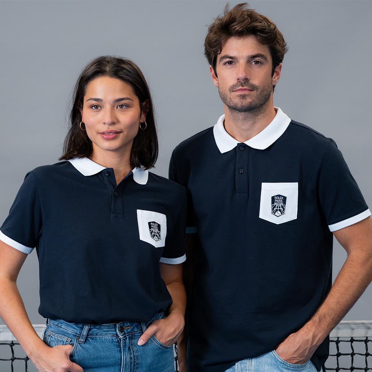 Unisex Rolex Paris Masters Polo - Navy - ROLAND-GARROS