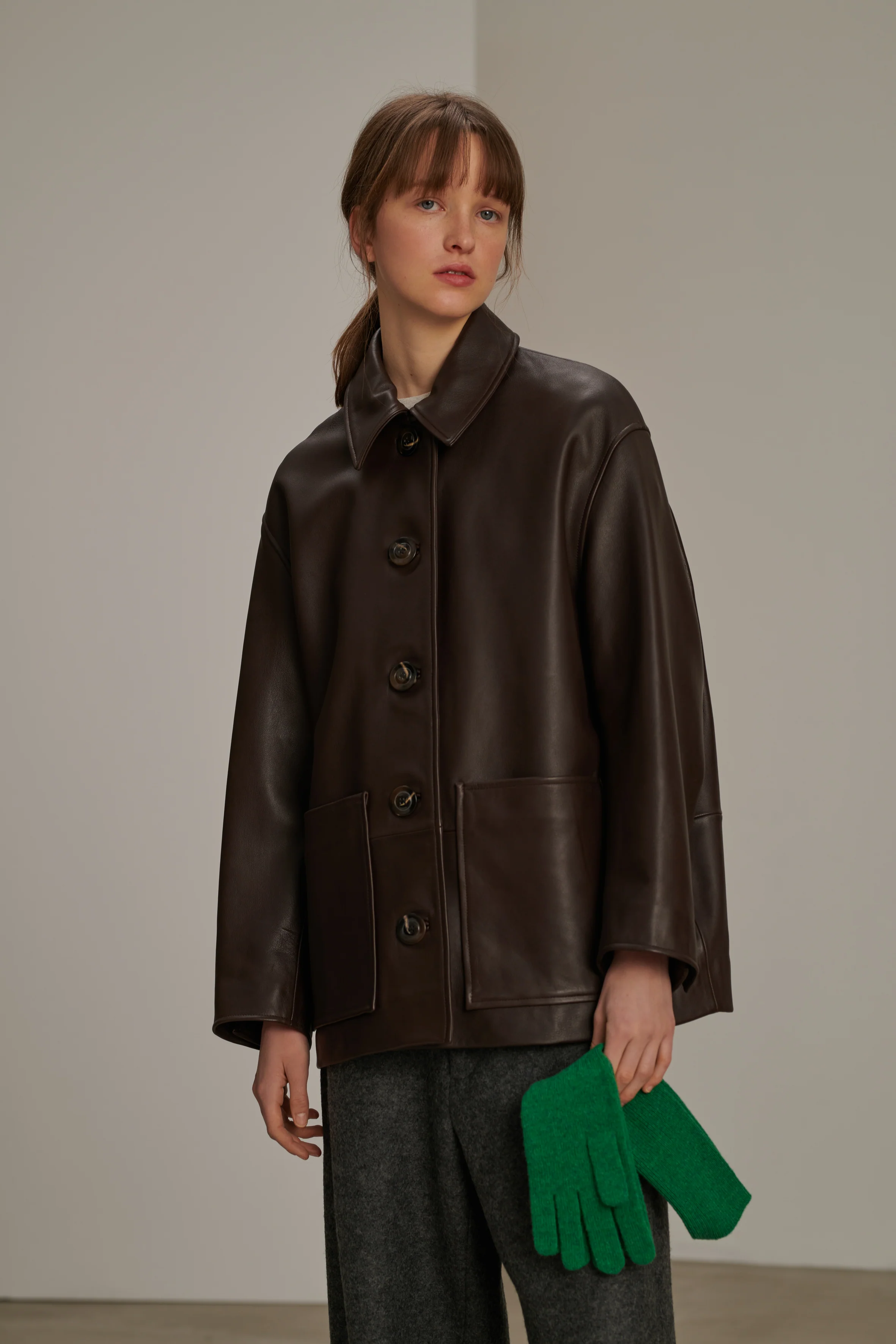 VINCENZO BROWN JACKET