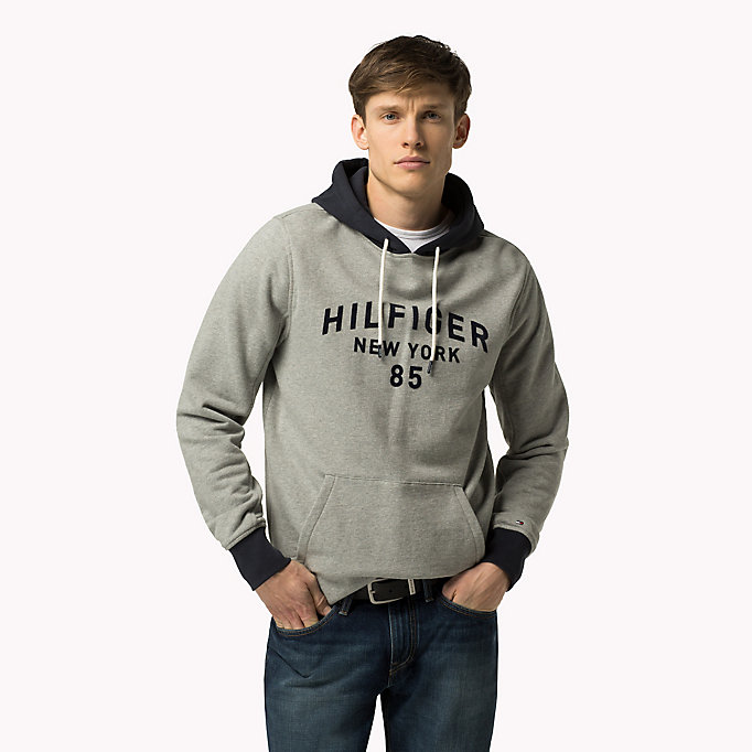 Tommy Hilfiger Logo Print Hoodie
