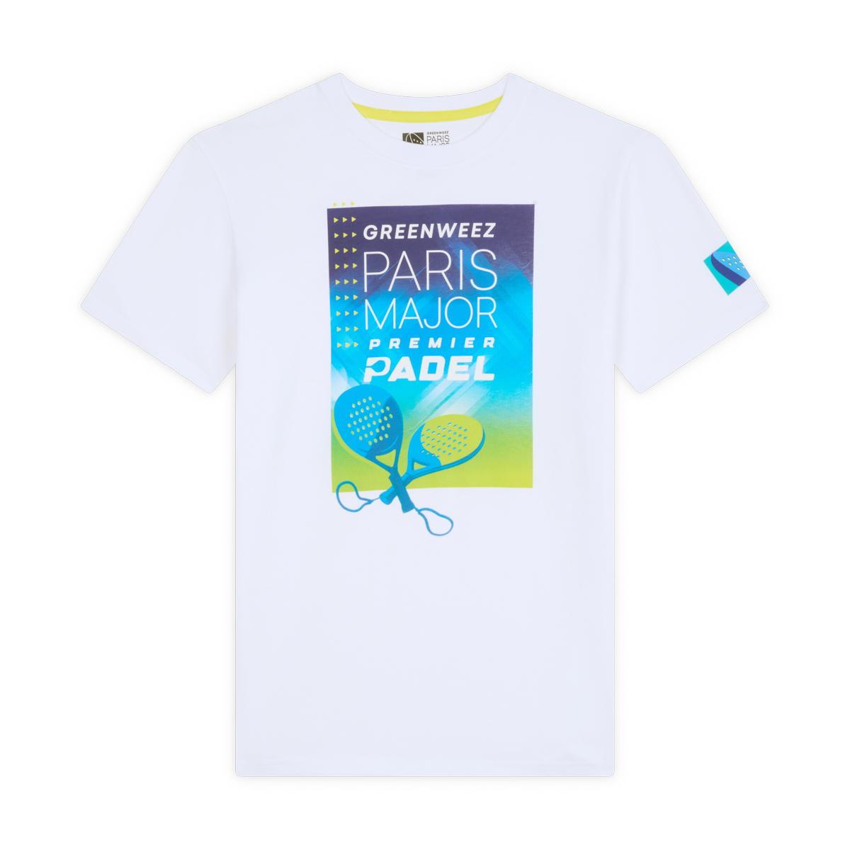 2024 Paris Padel Major shirt unisex - White - ROLAND-GARROS