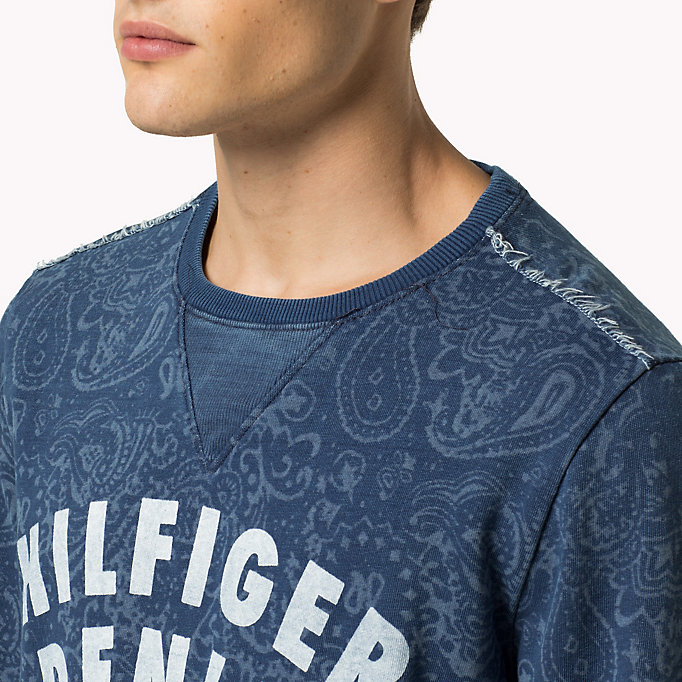 Tommy Hilfiger Paisley Logo Sweatshirt
