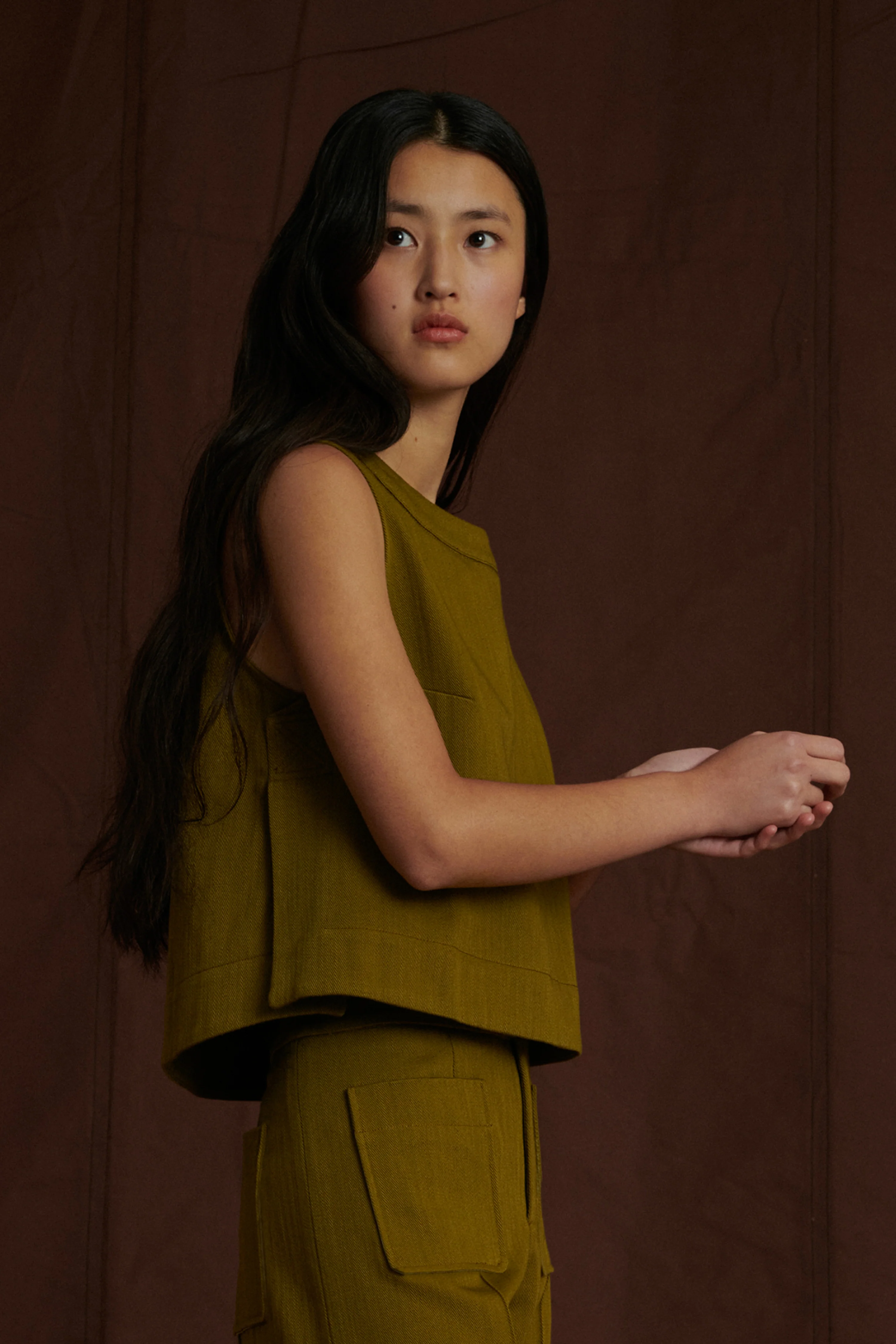 PAMPA KHAKI TOP