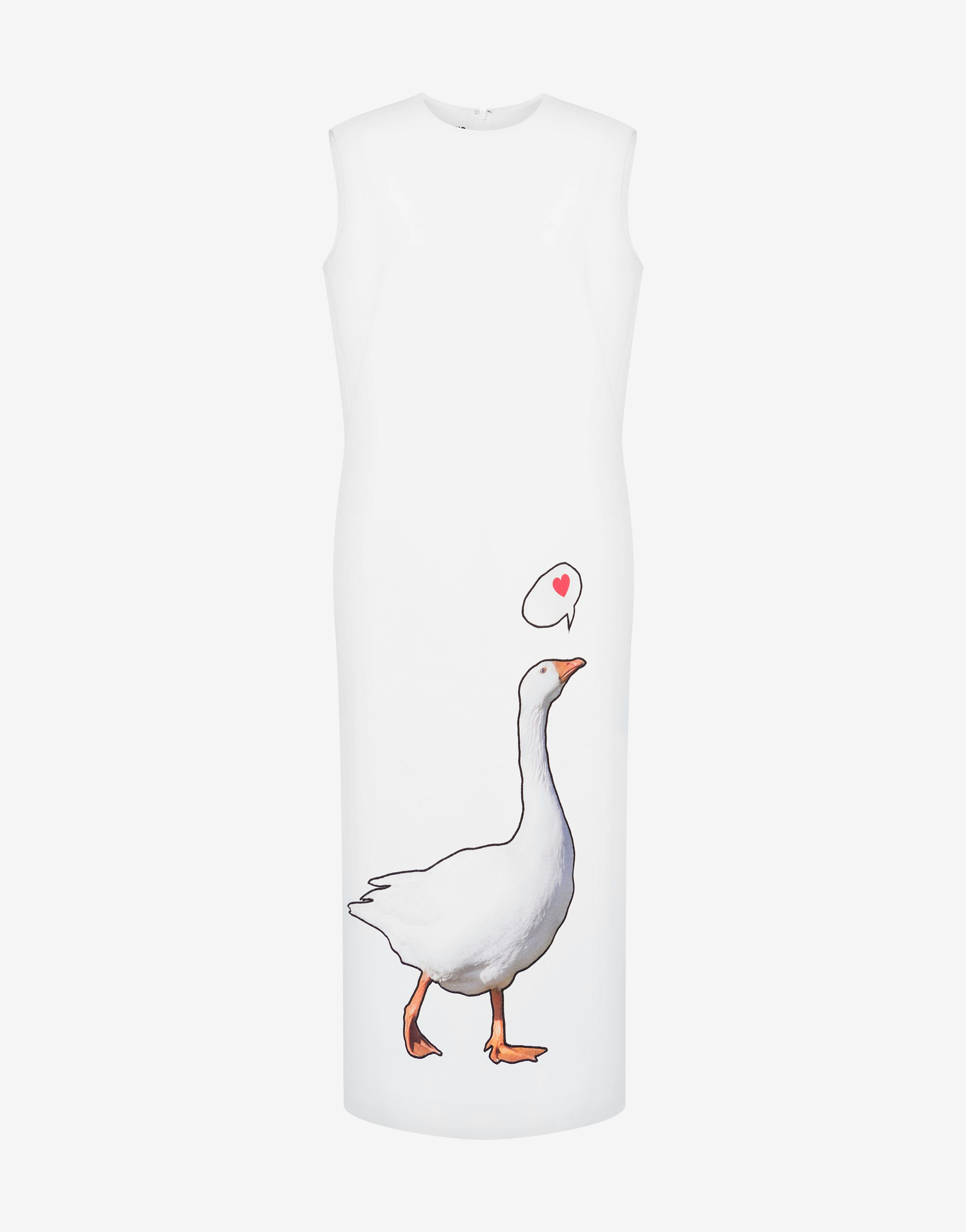 Stretch Crepe Dress Goose Patch
