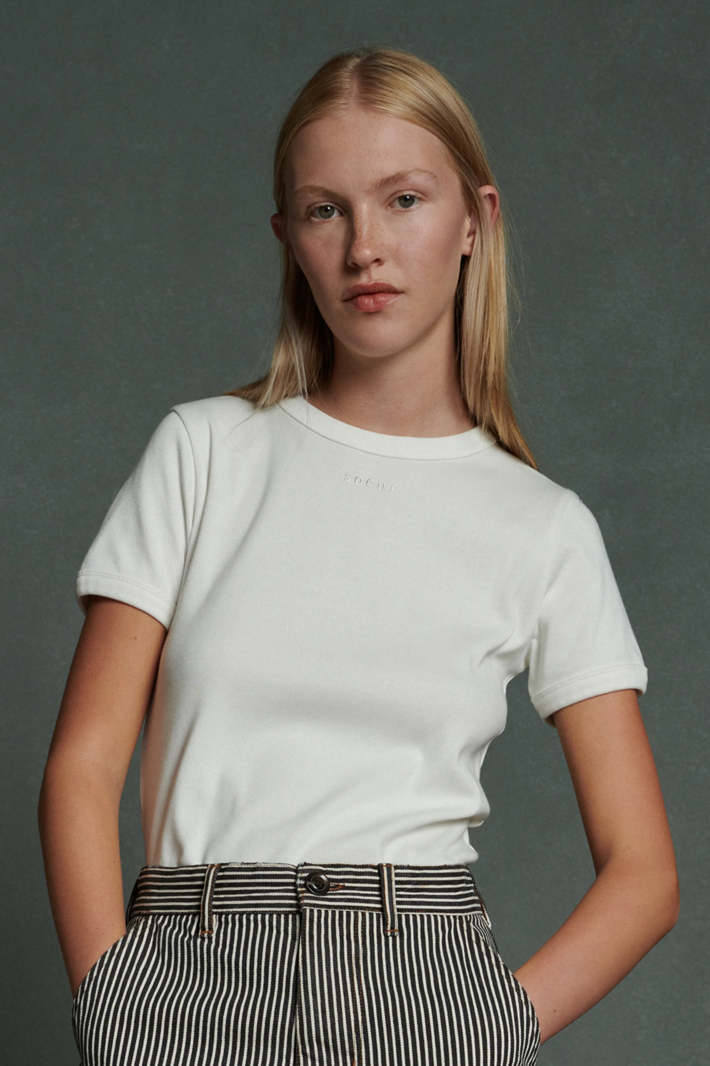 ARISTIDE WHITE TEE-SHIRT