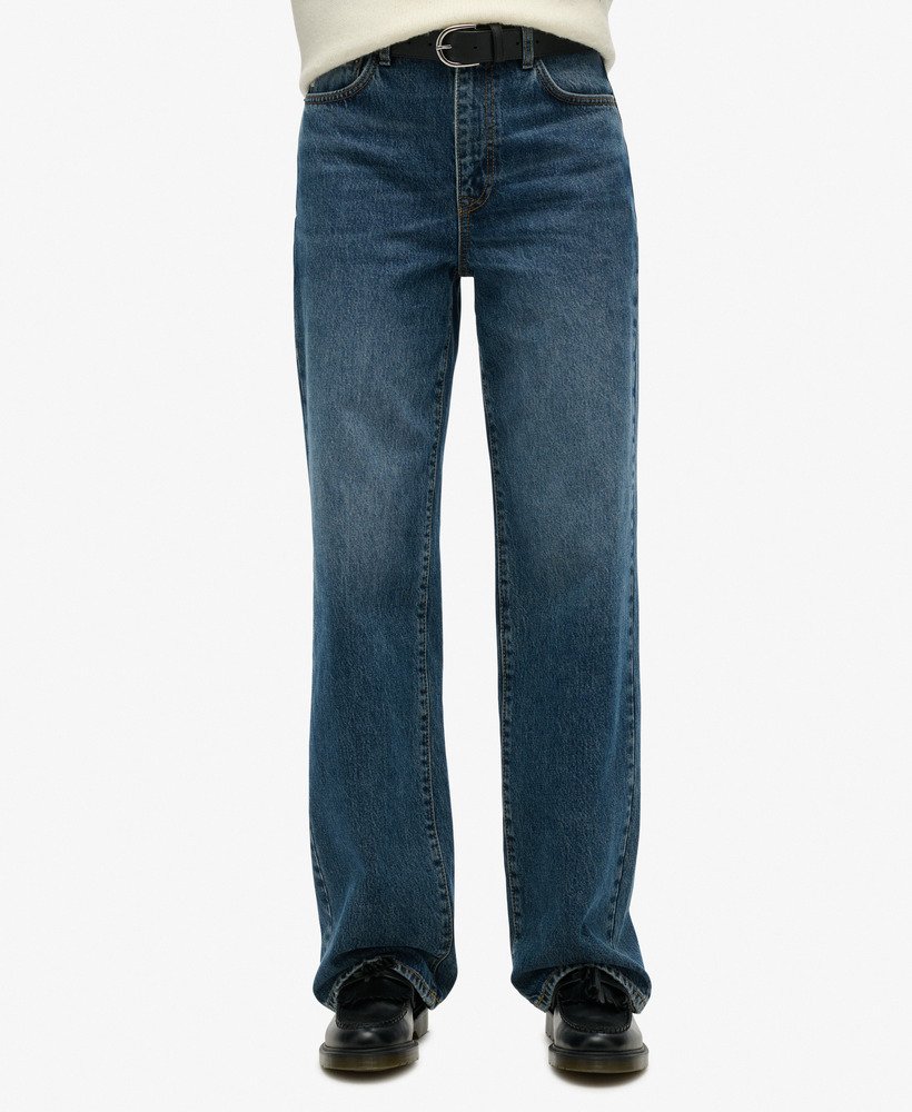 Organic Cotton Wide Leg Jeans