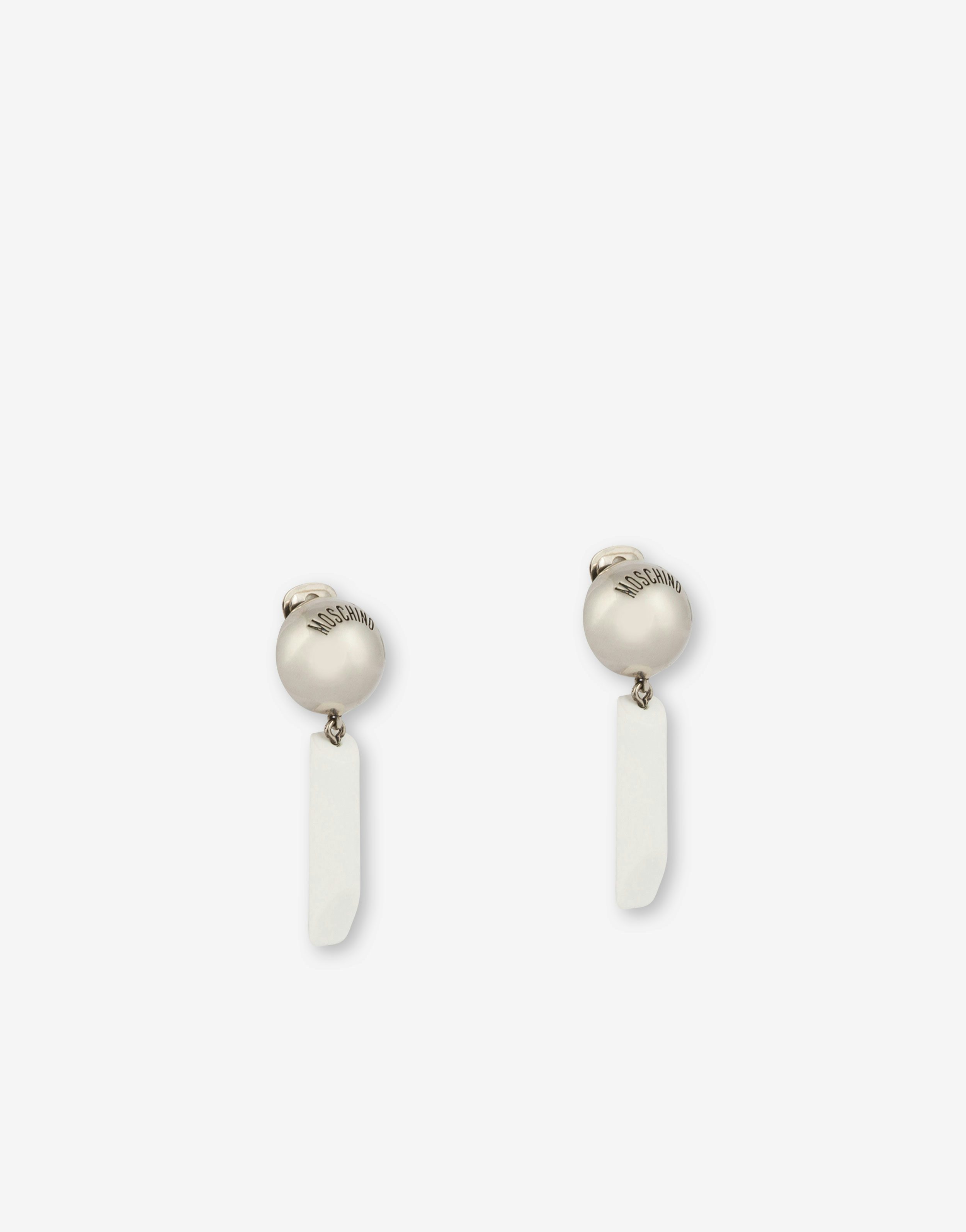 Chalk drop earrings