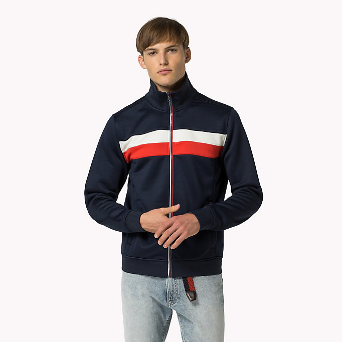 Tommy Hilfiger Retro Stripe Zipthrough