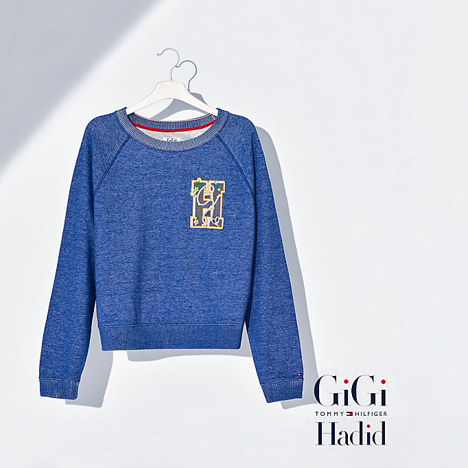 Tommy Hilfiger Cotton Sweatshirt Gigi Hadid