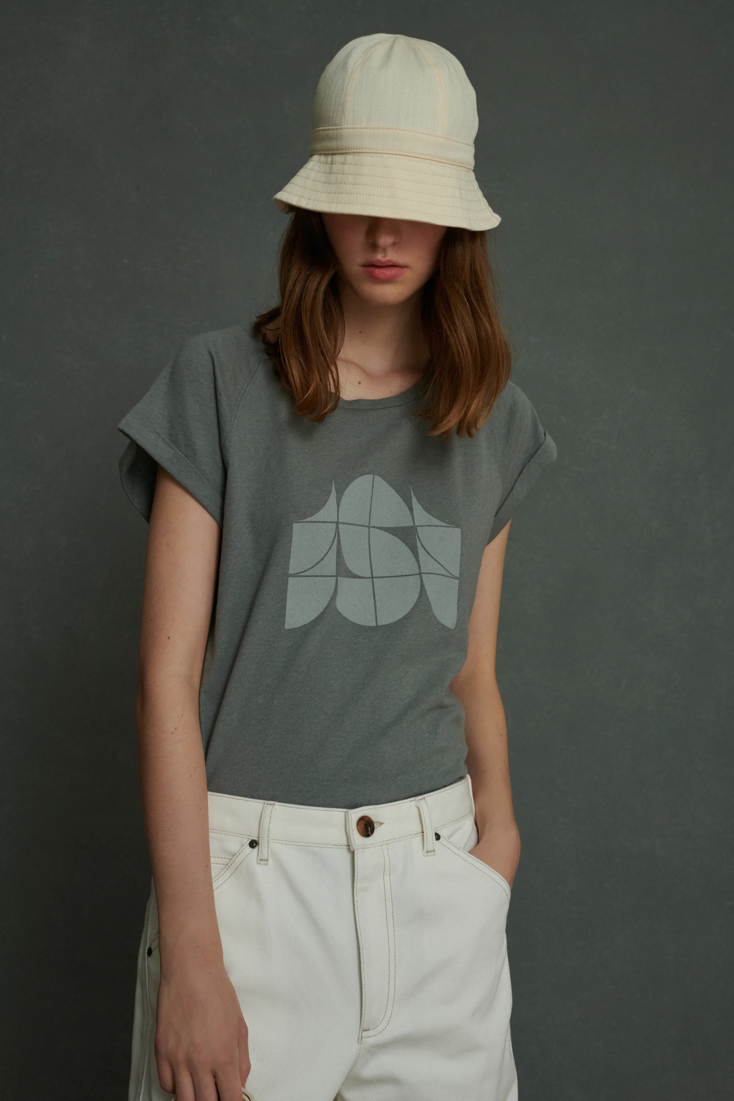 VALENTINA GREEN TEE-SHIRT