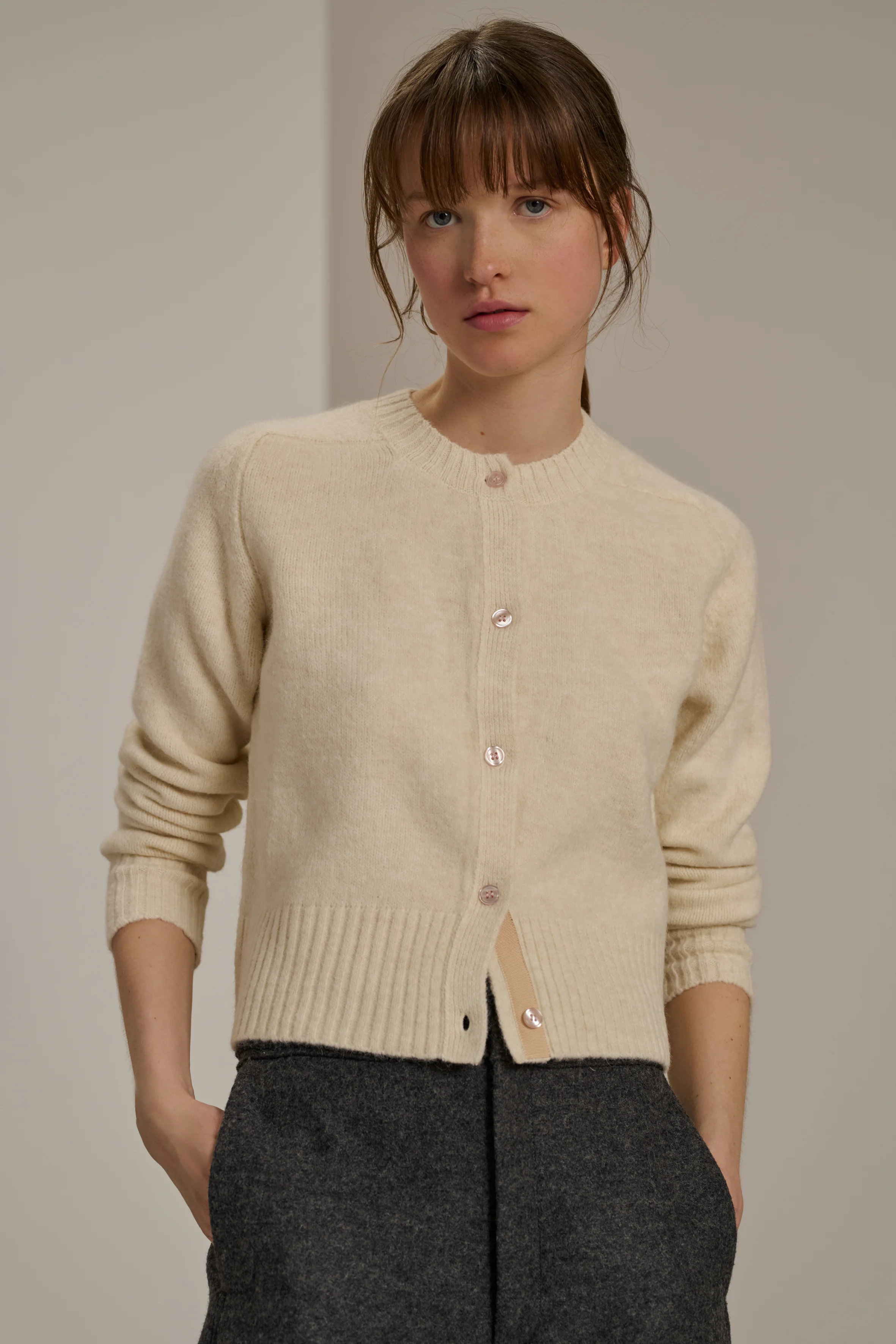 LYNE OFF-WHITE SWEATER
