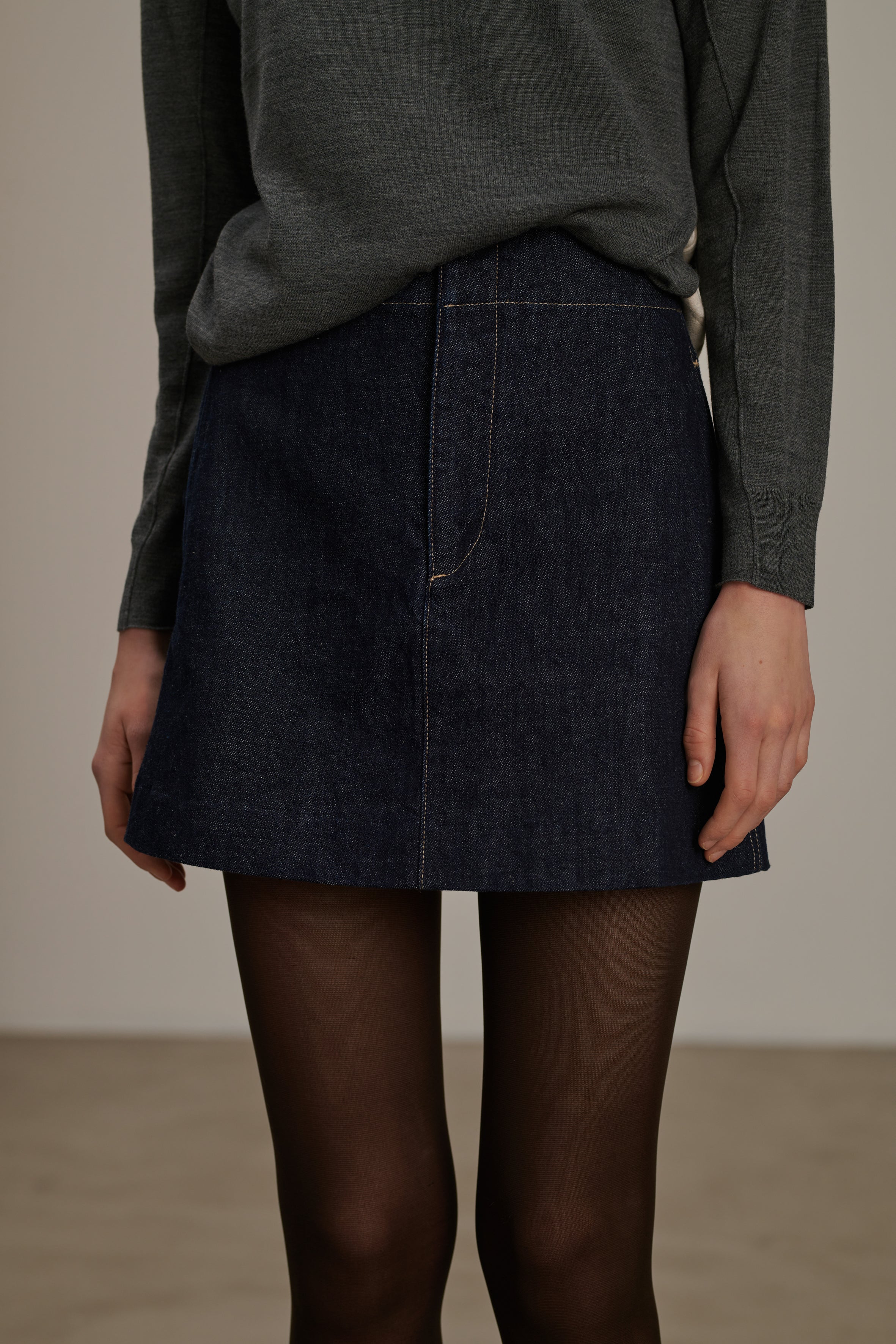 BETSY RAW SKIRT