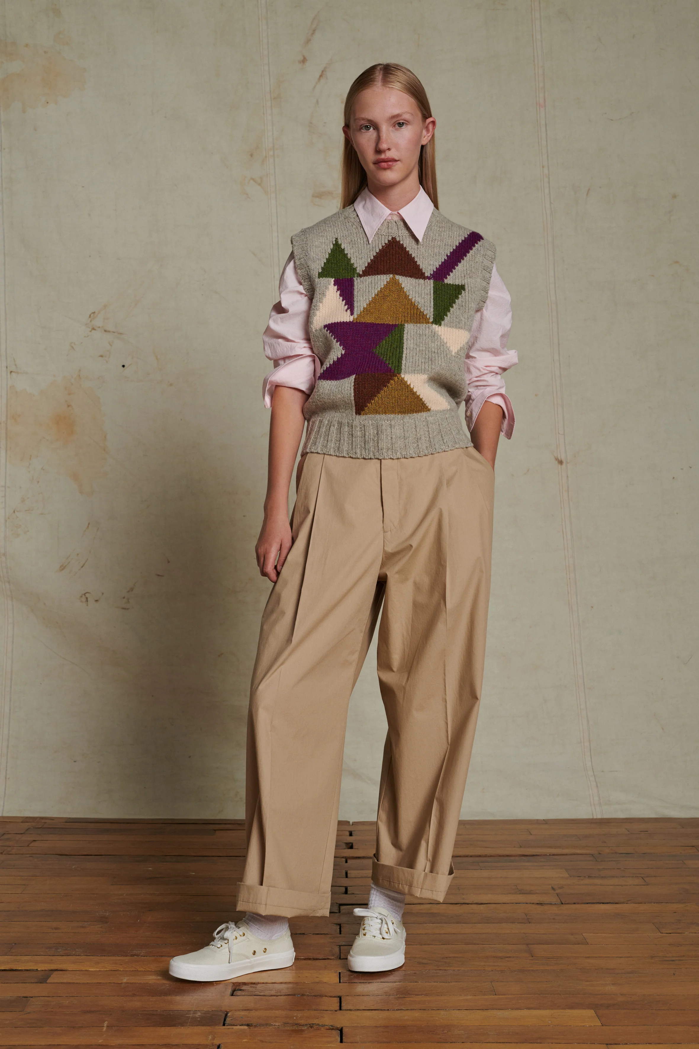 ARTY BEIGE JUMPER