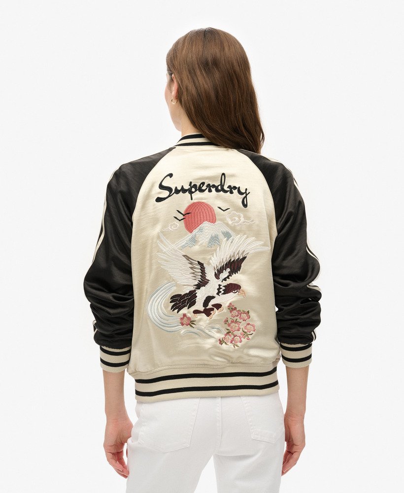 Sukajan Embroidered Bomber Jacket