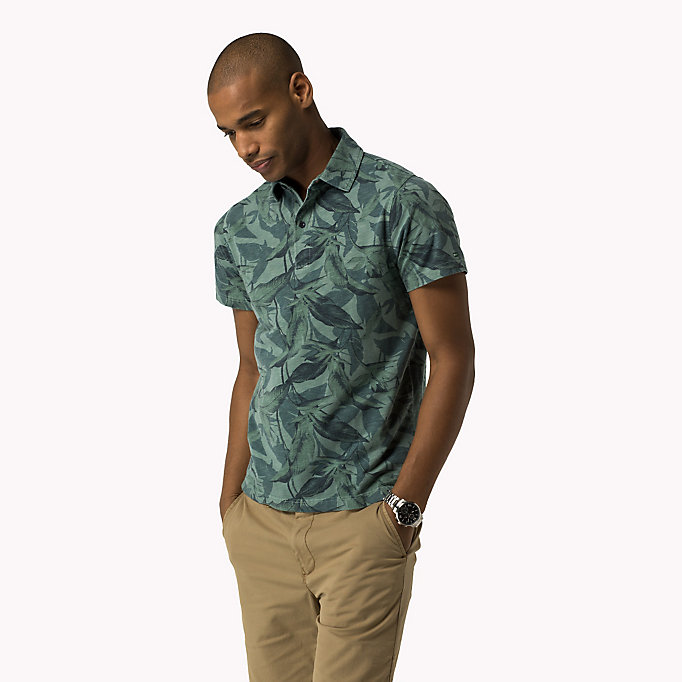 Tommy Hilfiger Slub Jersey Slim Fit Polo