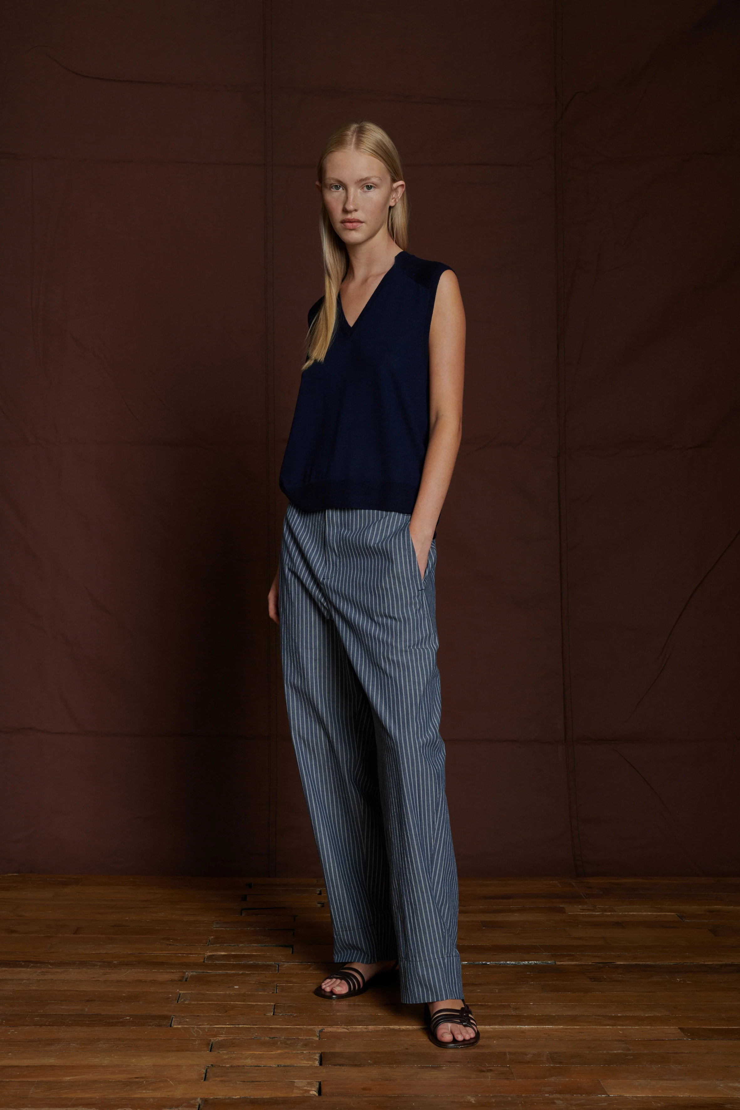 ALOUETTE BLUE TROUSERS