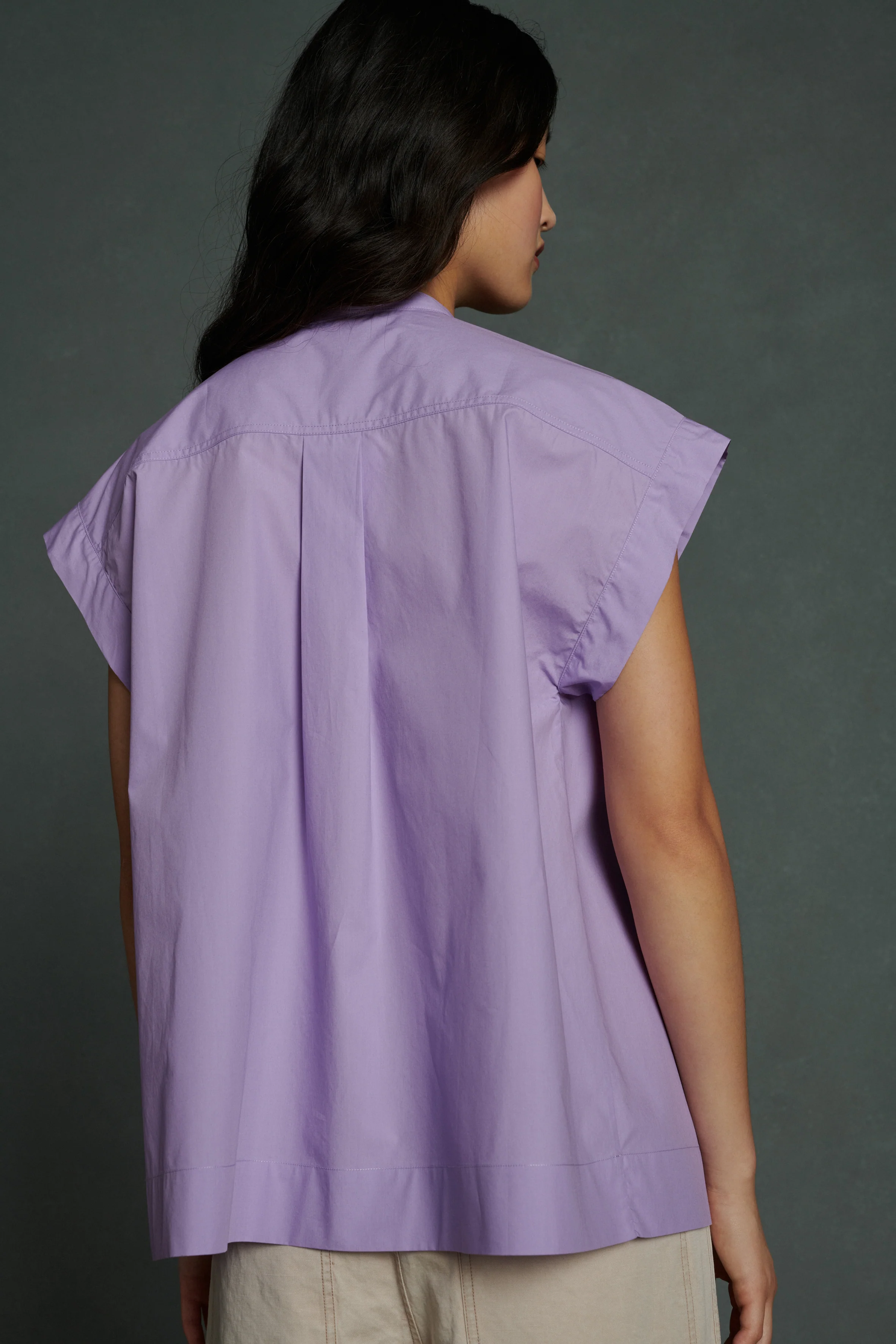 ABEILLE PURPLE BLOUSE