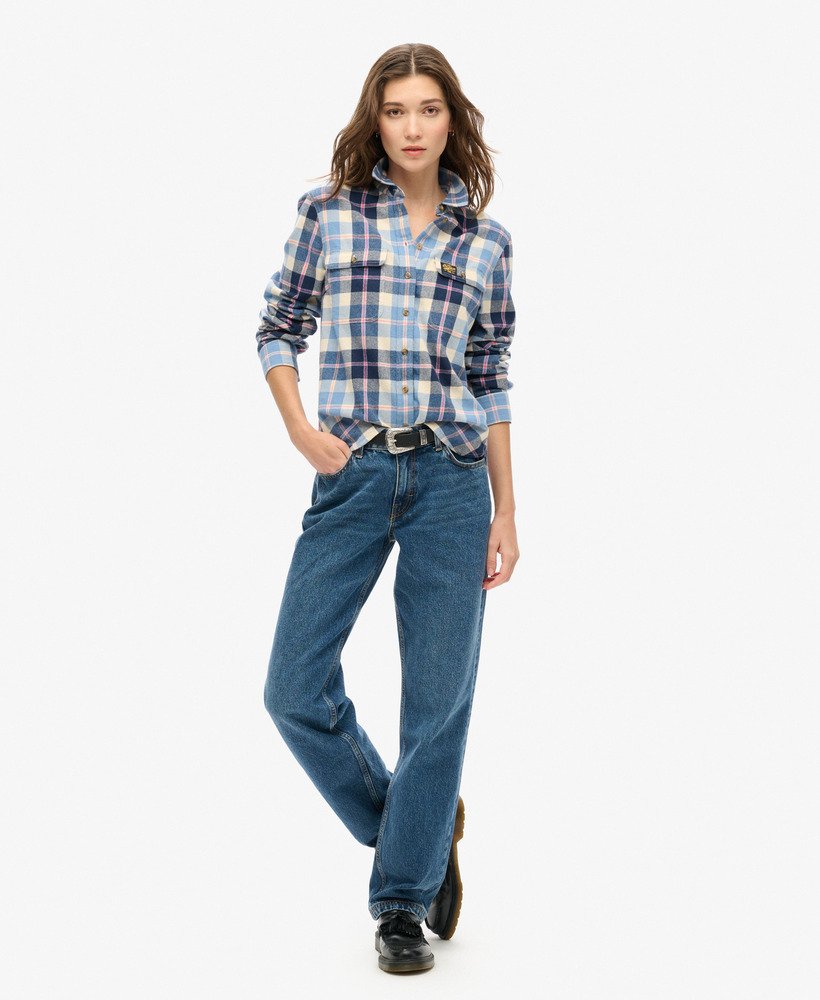Lumberjack Check Flannel Shirt