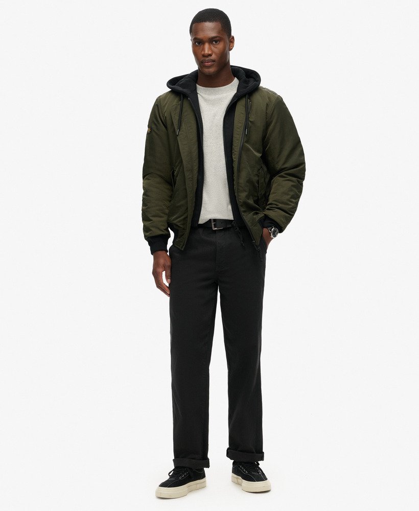 Military Hooded MA1 Jacket