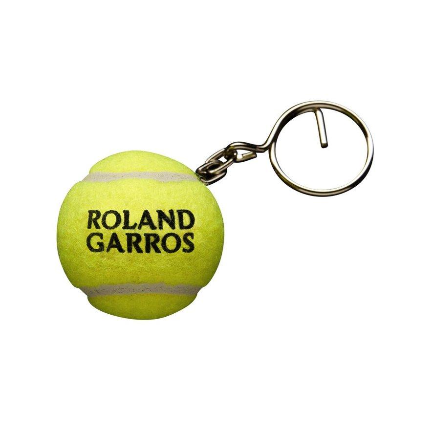 Mini tennis ball keychain Wilson x Roland-Garros - Yellow - ROLAND-GARROS