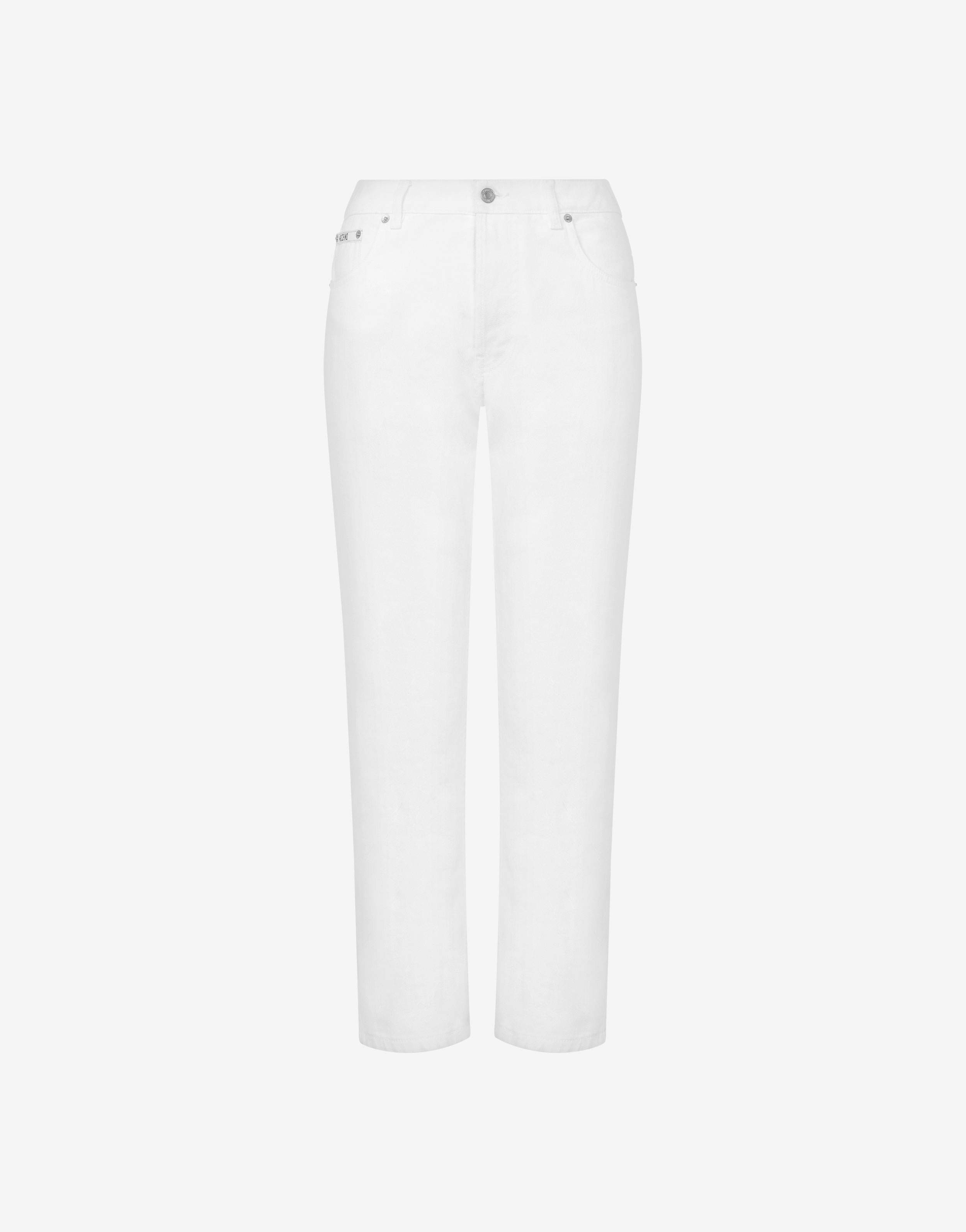 Cropped Cotton Bull Trousers