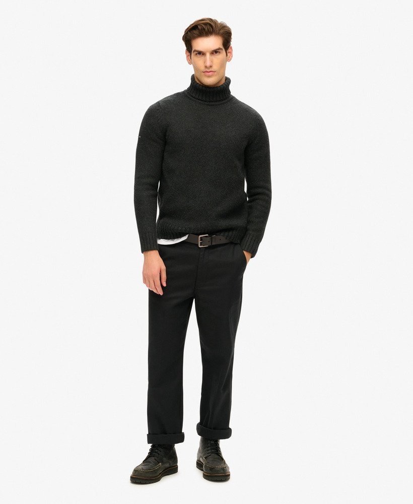Brushed Roll Neck Jumper