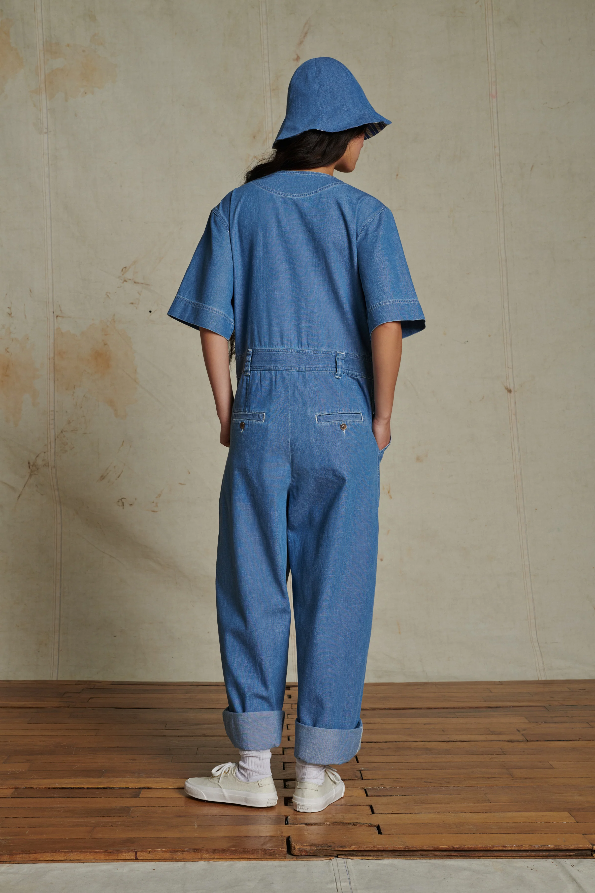 ALISON BLUE JUMPSUIT