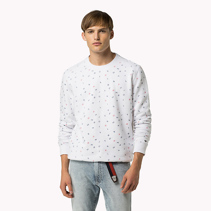 Tommy Hilfiger Microprint Sweatshirt