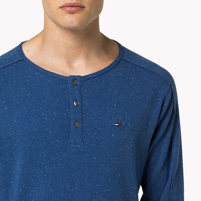 Tommy Hilfiger Heathered Henley