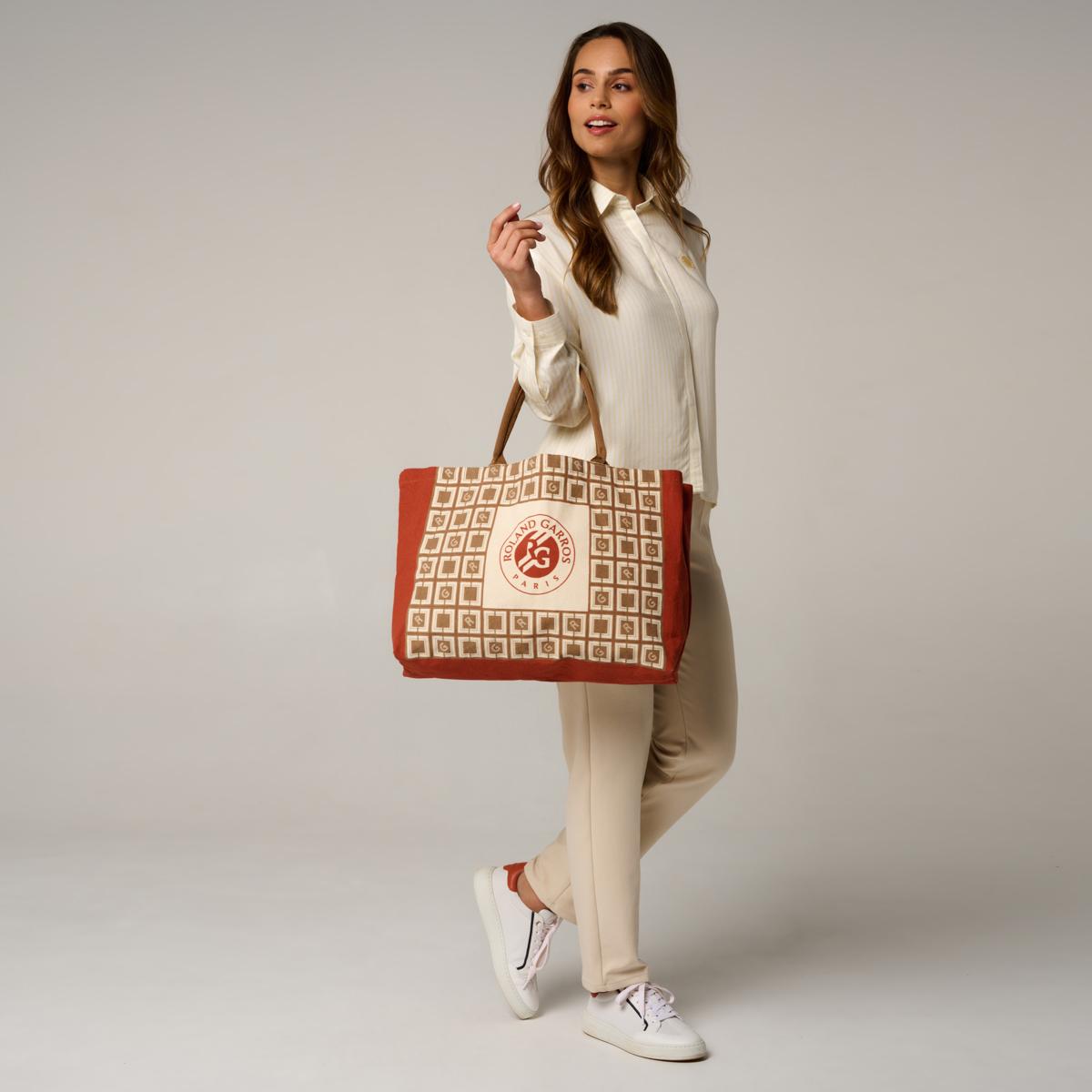 Roland-Garros Heritage shopping bag - Multicolor - ROLAND-GARROS