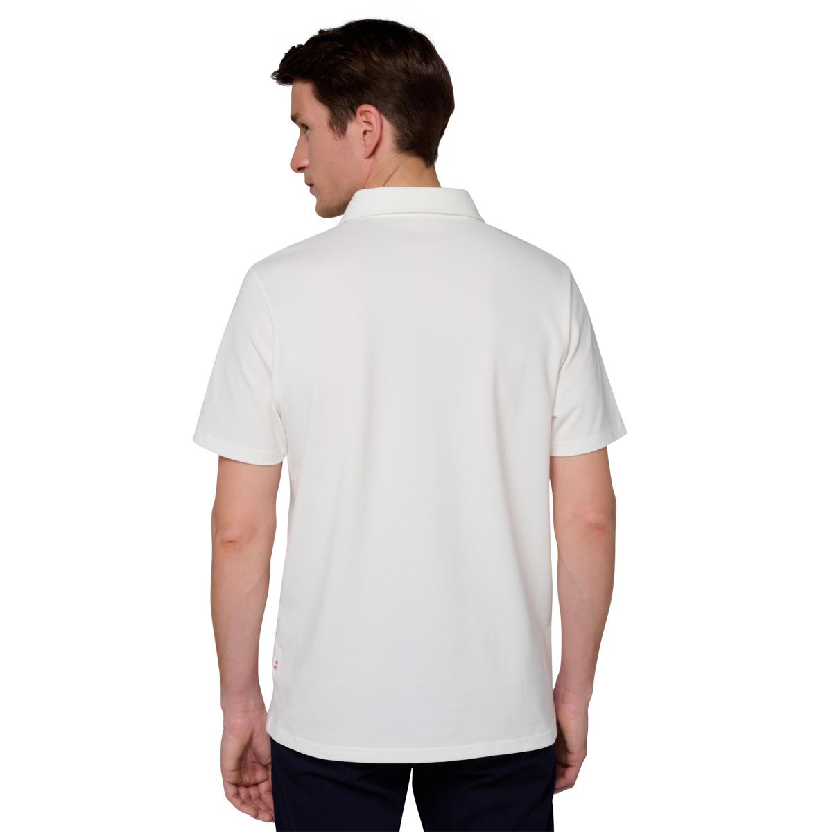 Roland-Garros Stripes Man Polo - Ecru - ROLAND-GARROS