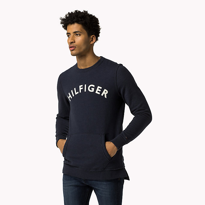 Tommy Hilfiger Cotton Logo Sweatshirt