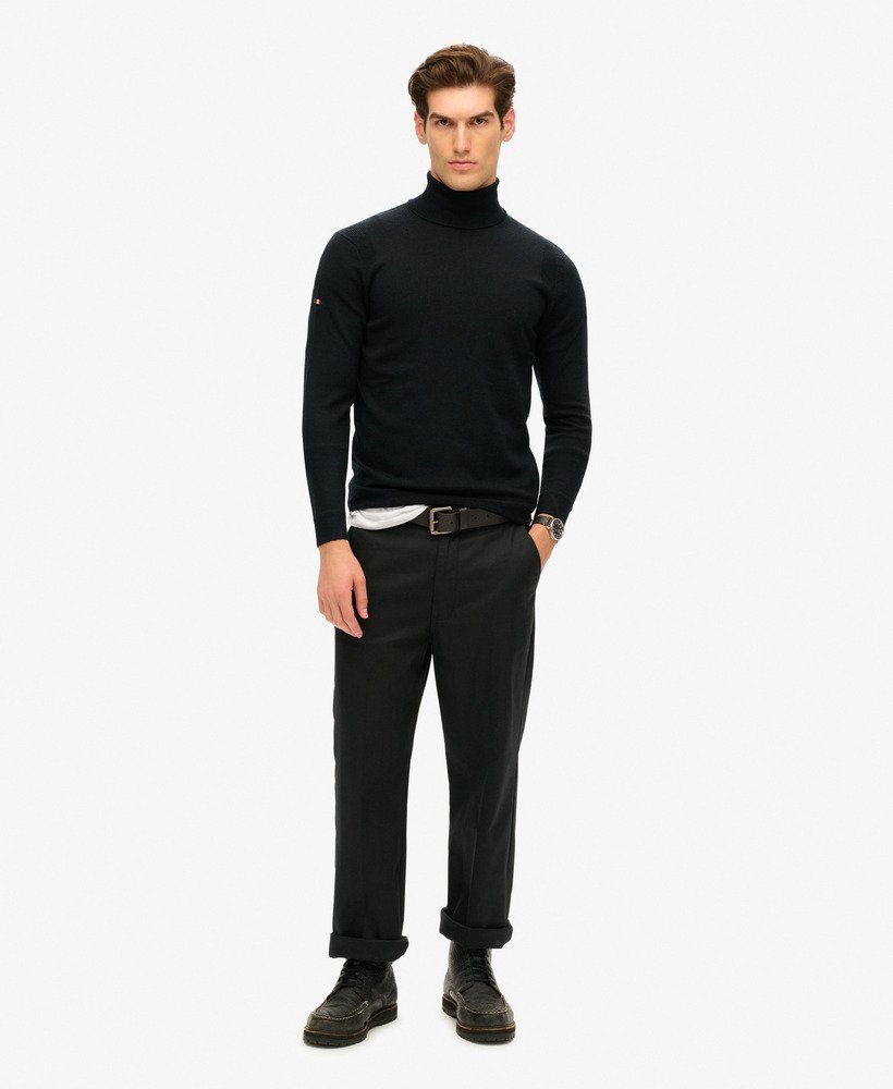 Merino Roll Neck Jumper
