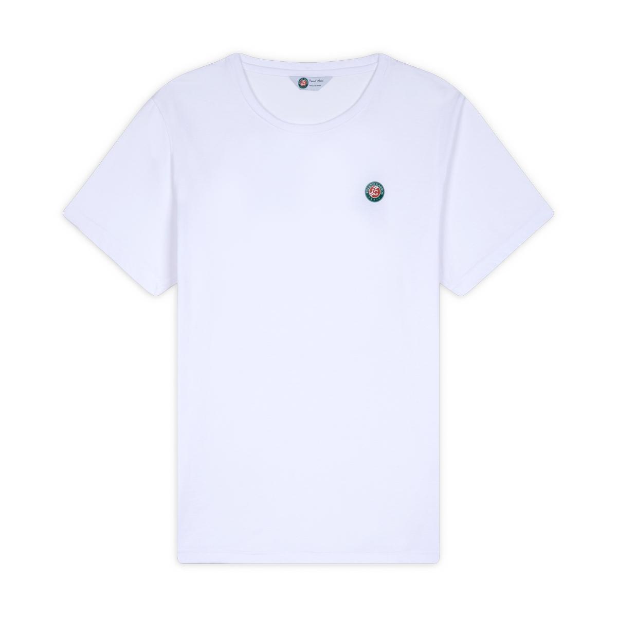 Roland Garros 2023 Men's Official Poster T-Shirt - White - ROLAND-GARROS