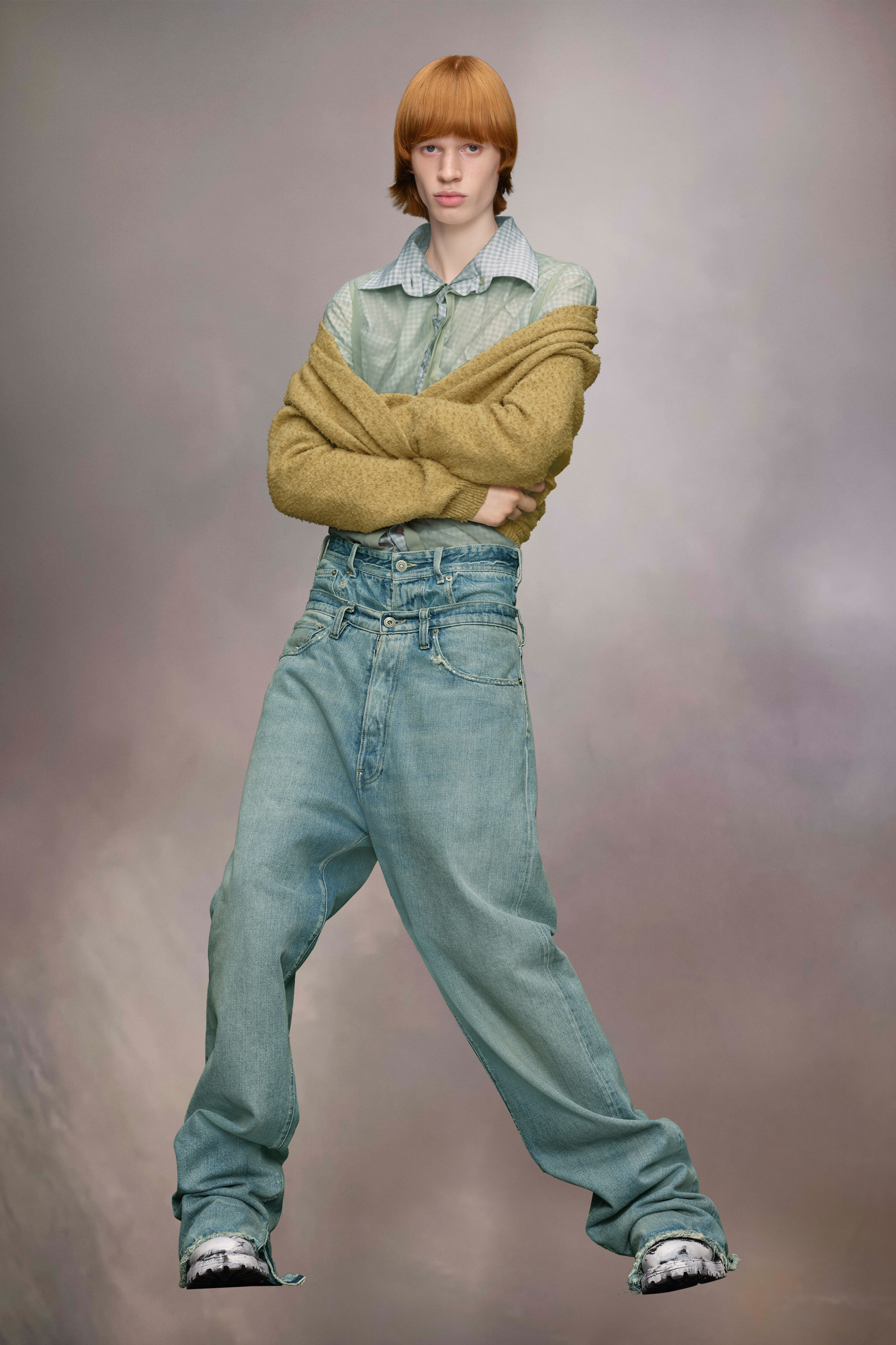 Buckle jeans