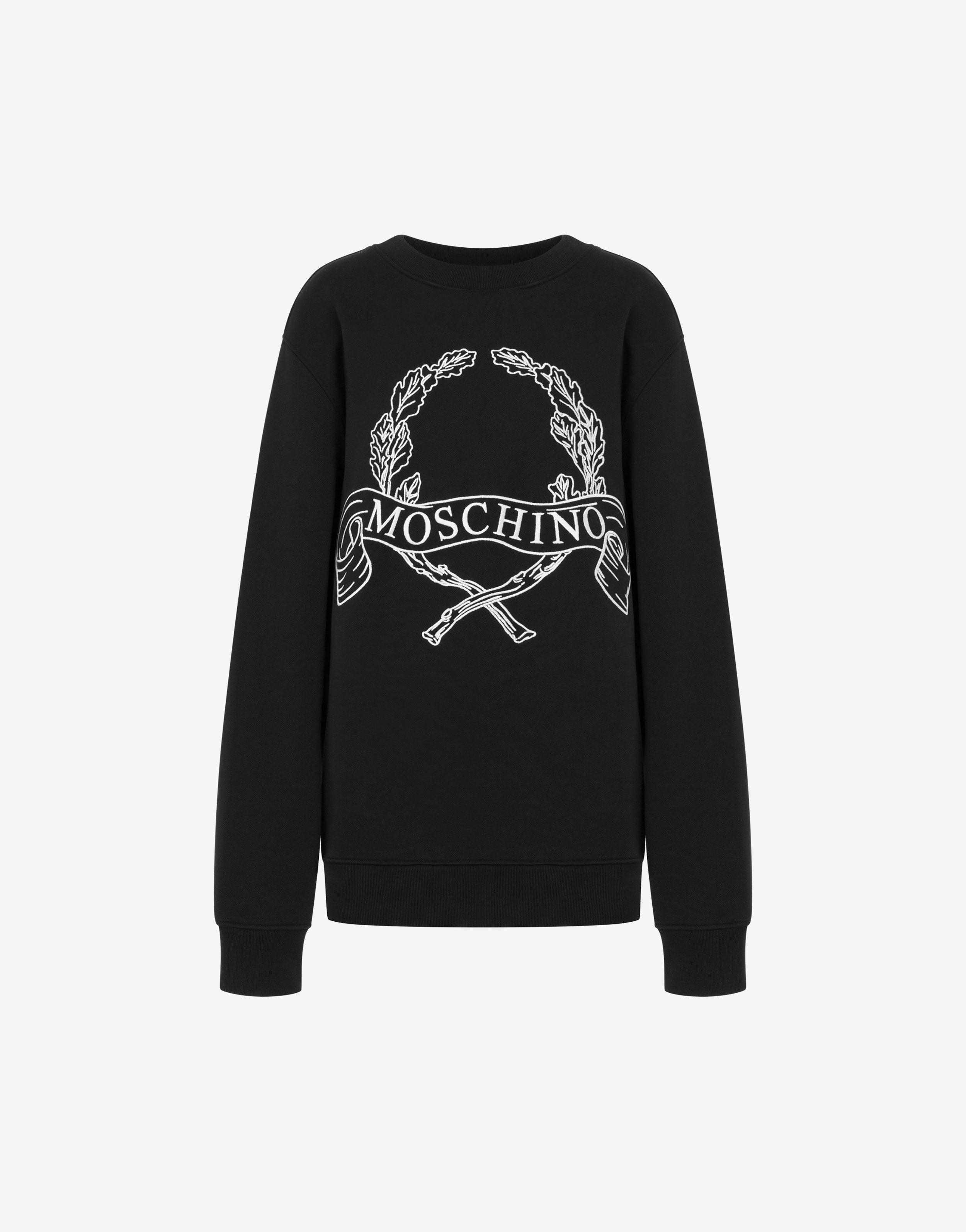 Organic Cotton Hoodie Laurel Crown Logo