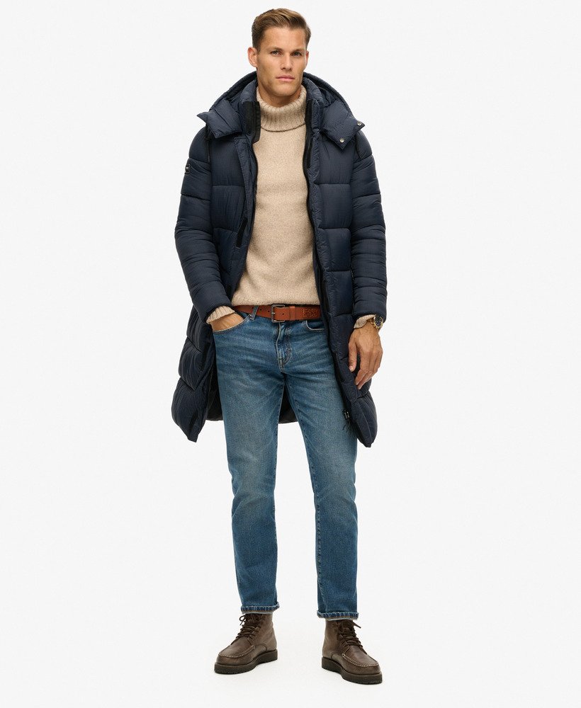 Ripstop Longline Puffer Coat