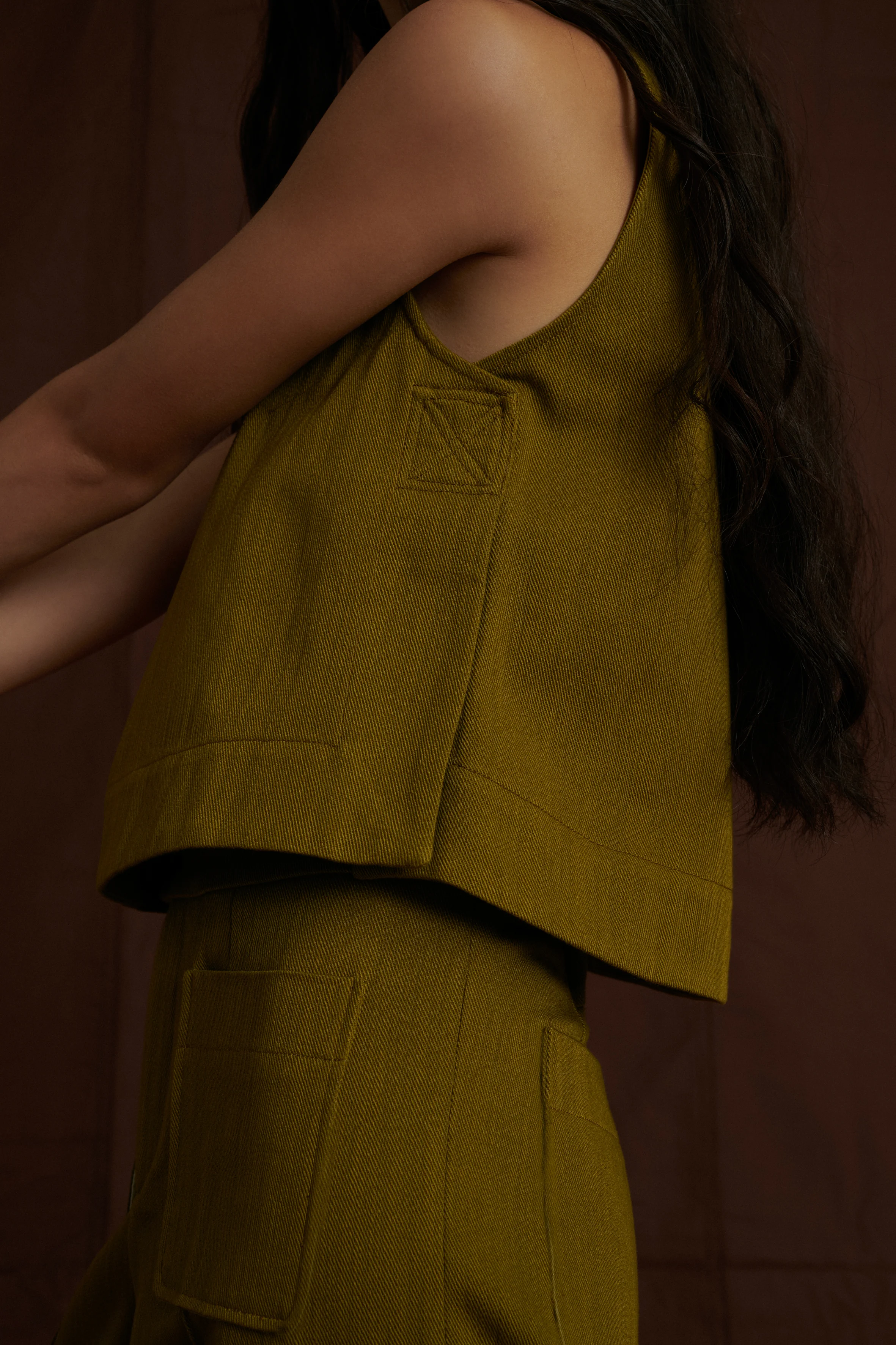 PAMPA KHAKI TOP