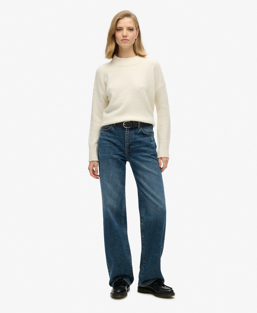 Organic Cotton Wide Leg Jeans