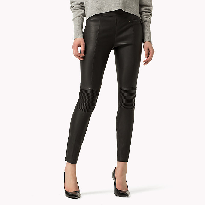 Tommy Hilfiger Leather Biker Jeggings