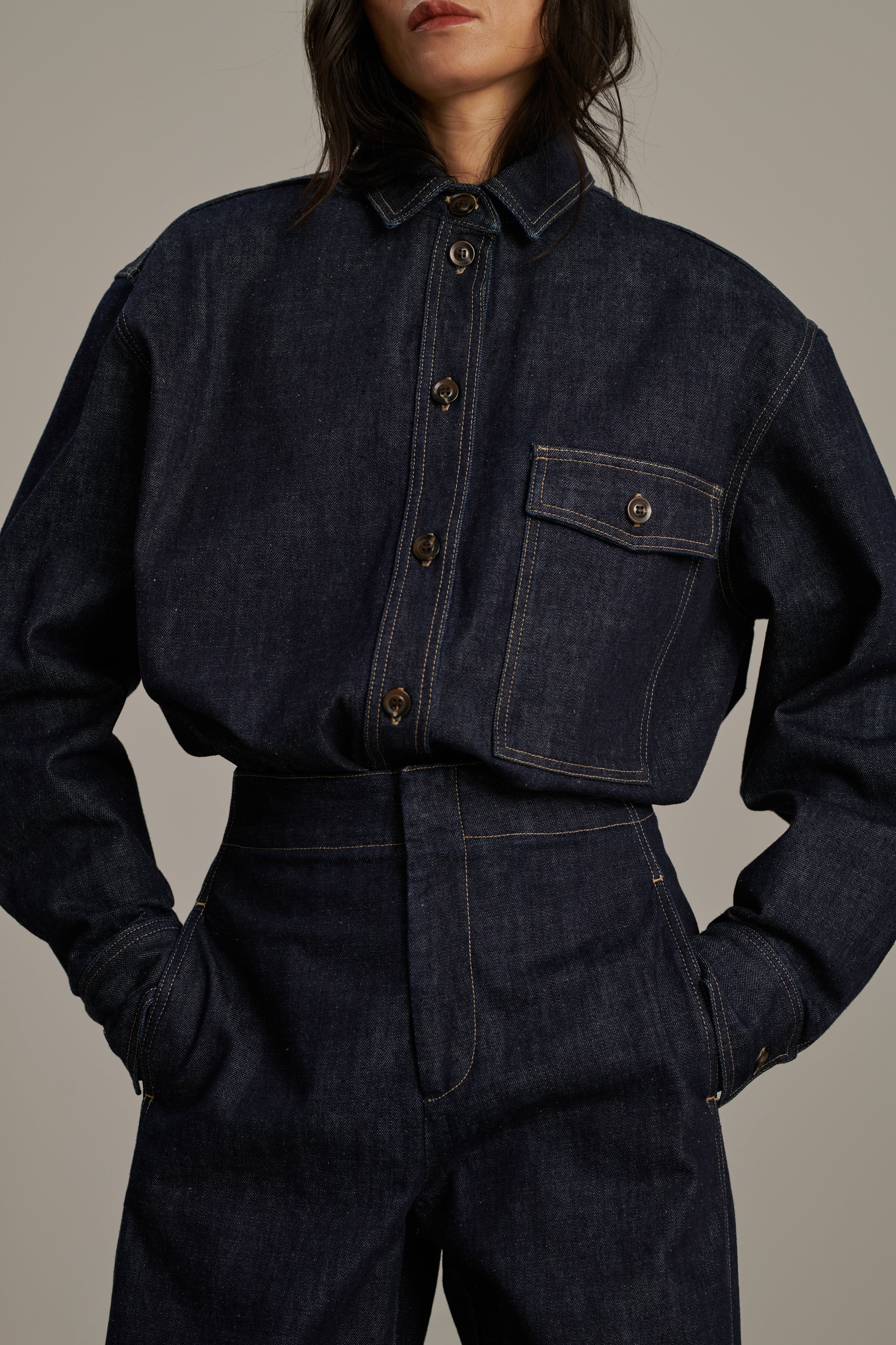 CADET RAW BLOUSE