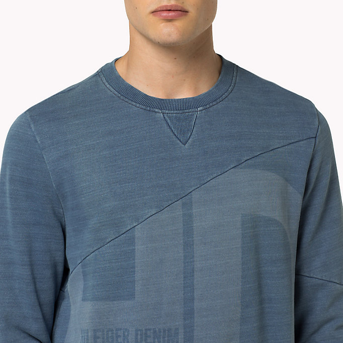 Tommy Hilfiger Cotton Printed Sweatshirt